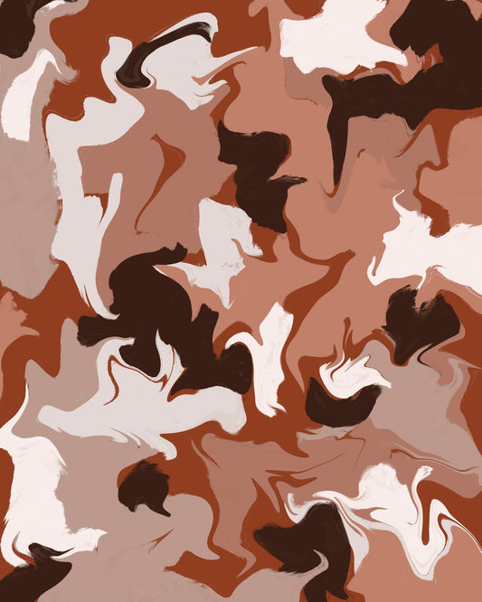Earth Tone Flow No3