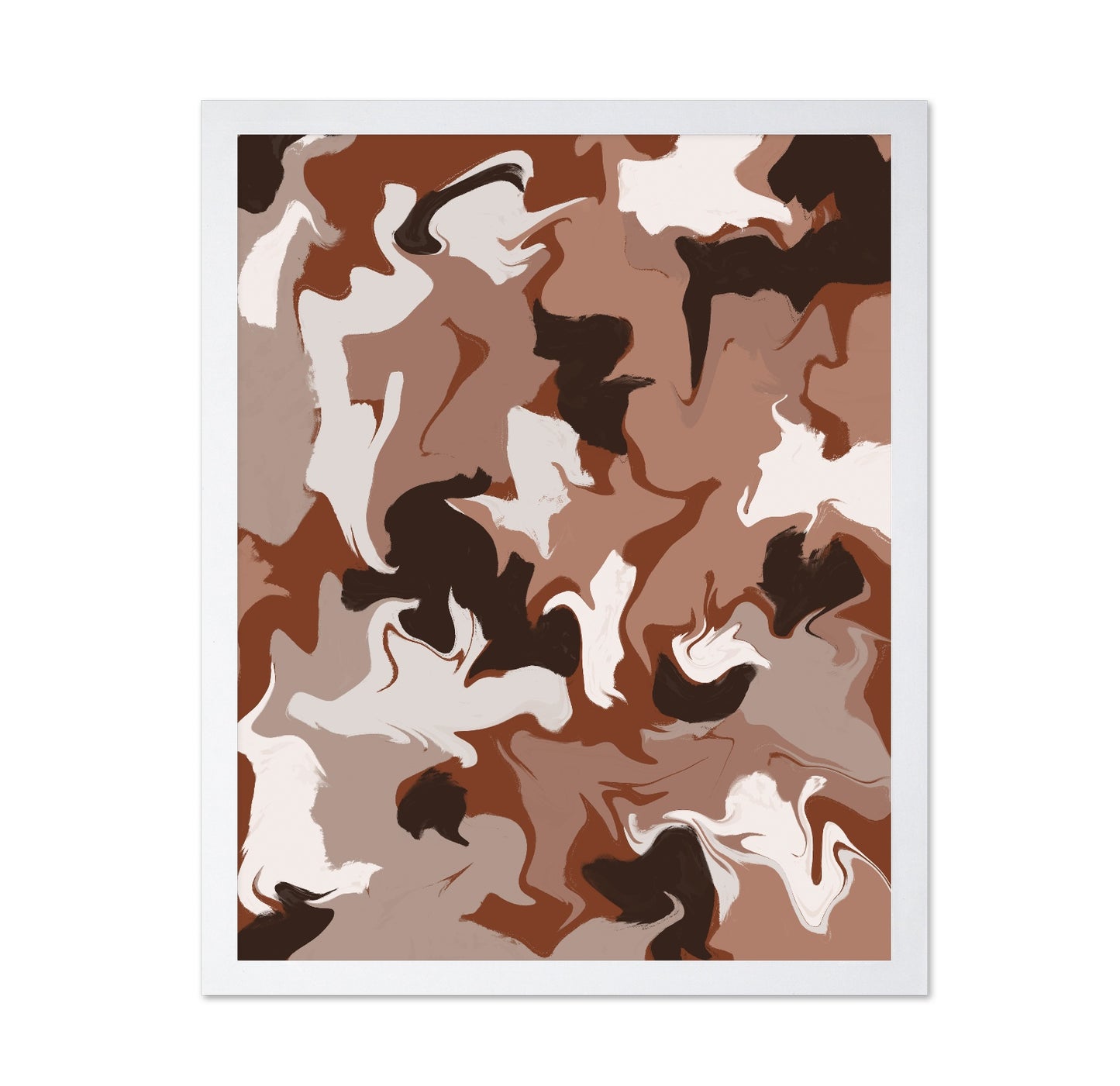 Earth Tone Flow No3