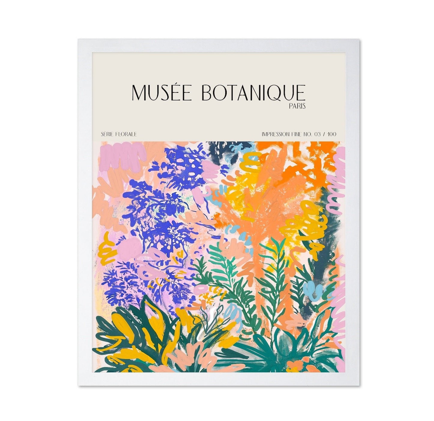 Botanical Color Burst