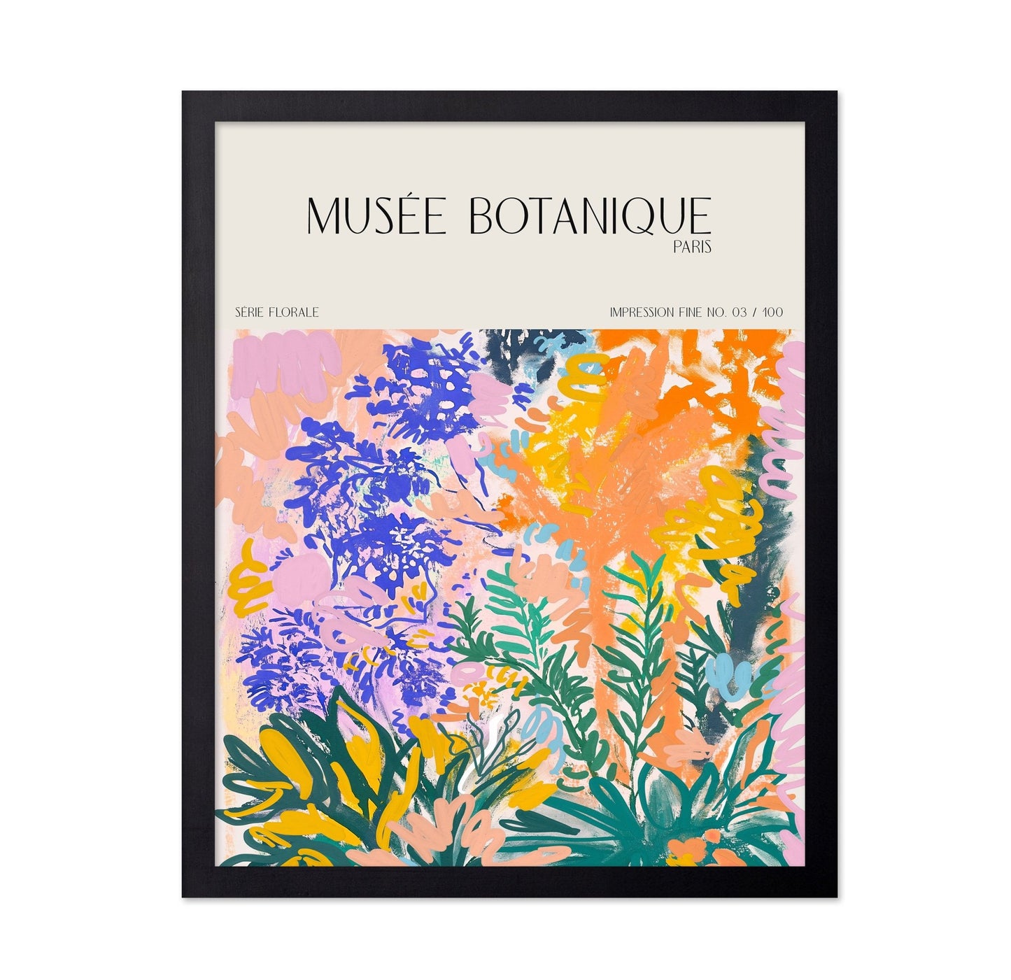Botanical Color Burst