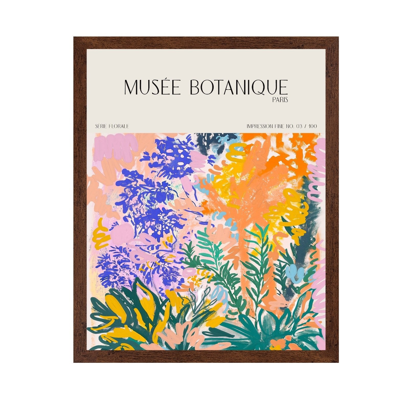 Botanical Color Burst