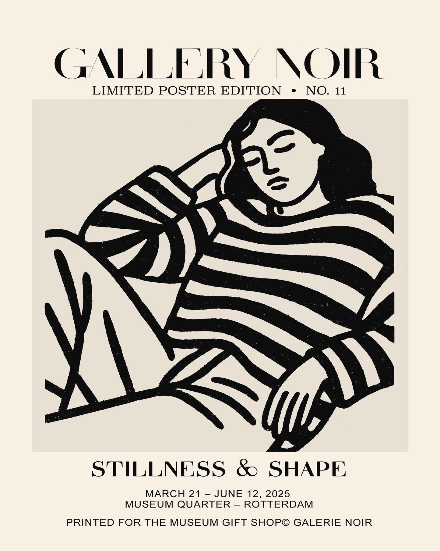 Striped Rest Figure