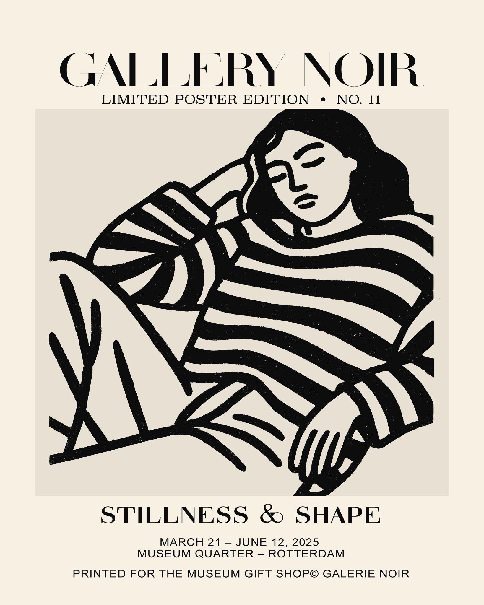 Striped Rest Figure
