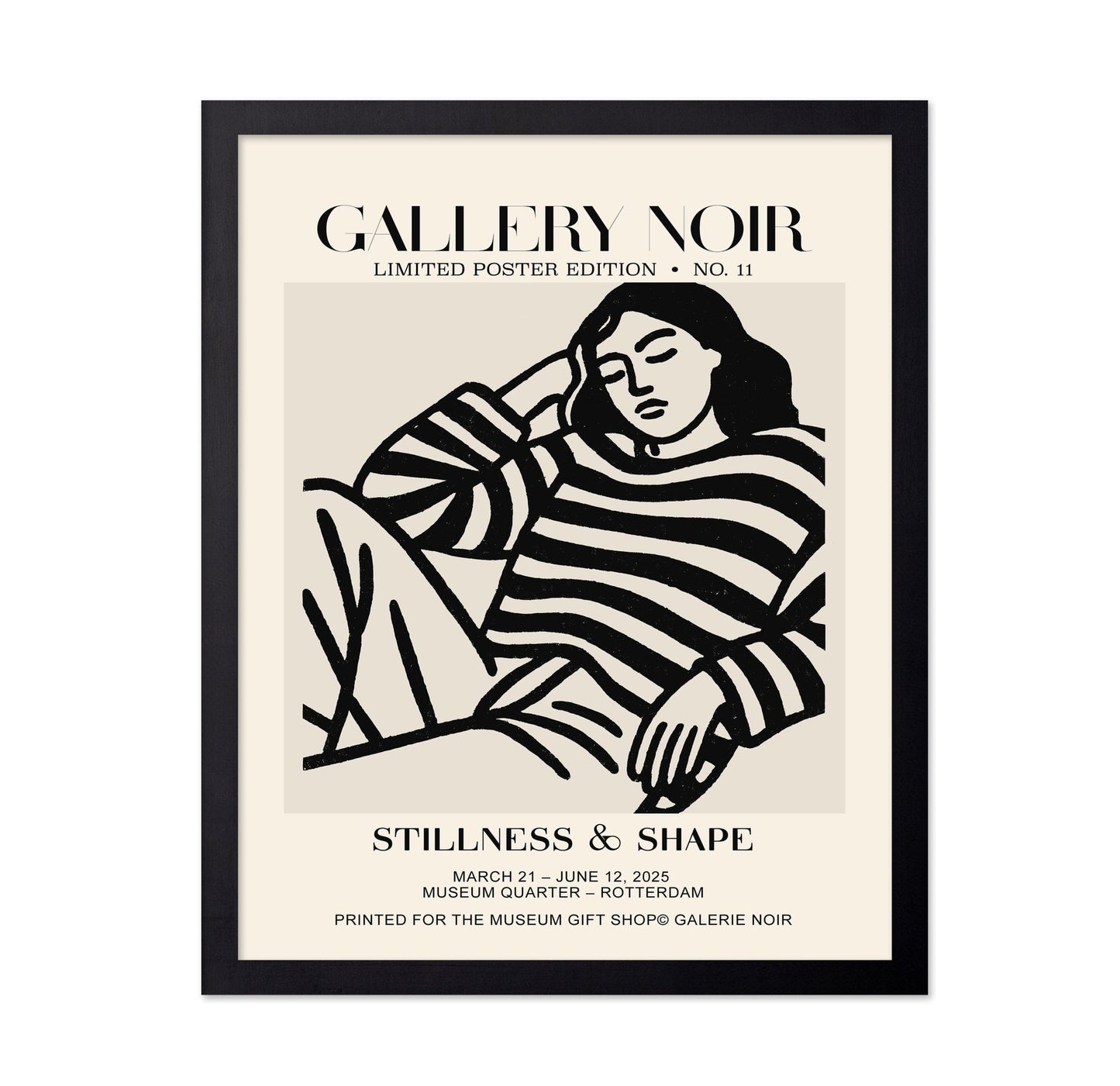 Striped Rest Figure