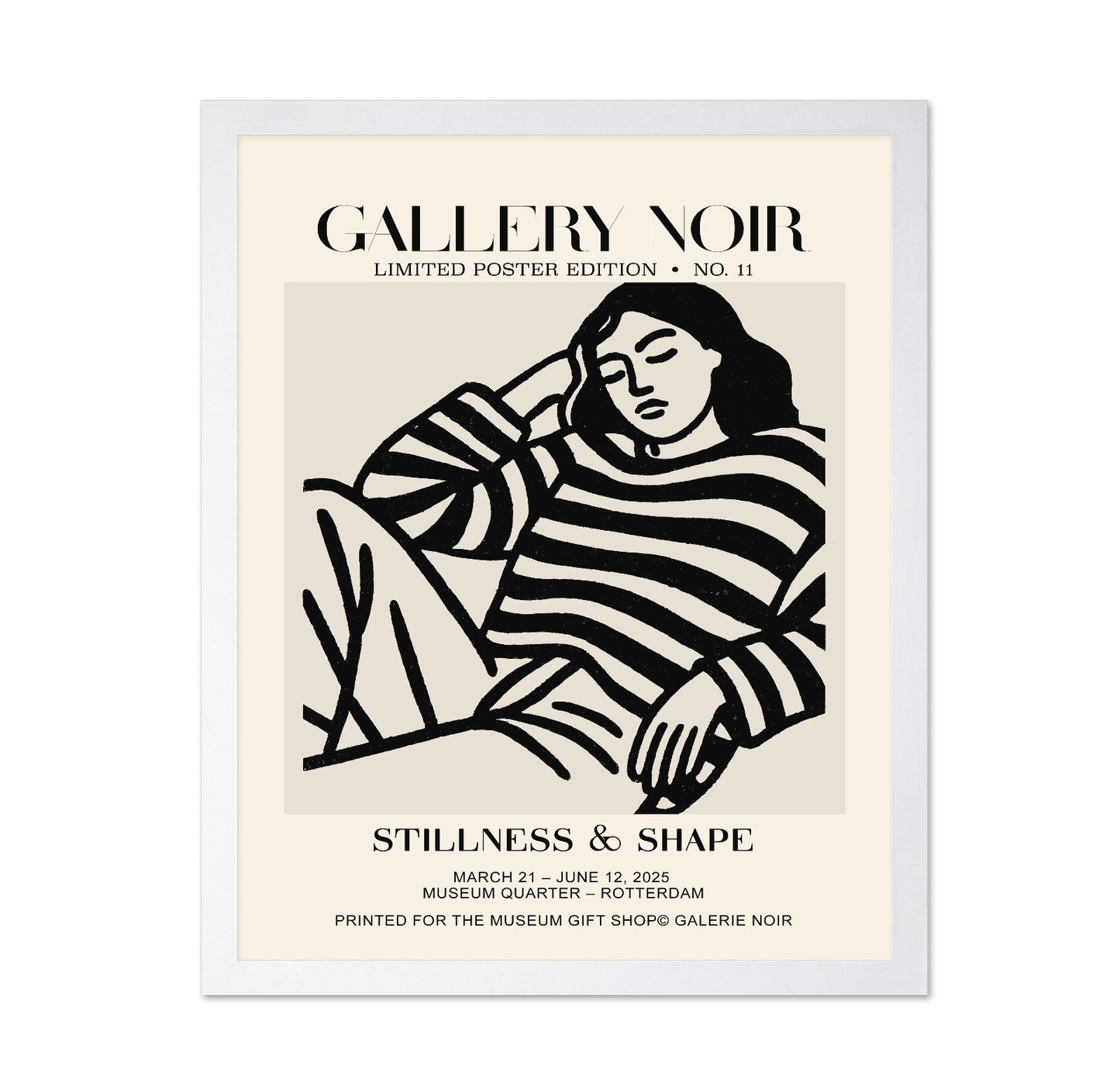 Striped Rest Figure