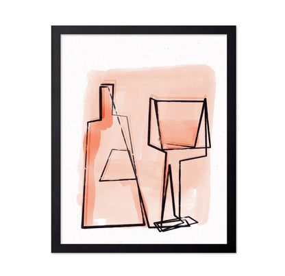 Minimal Bottle Glass
