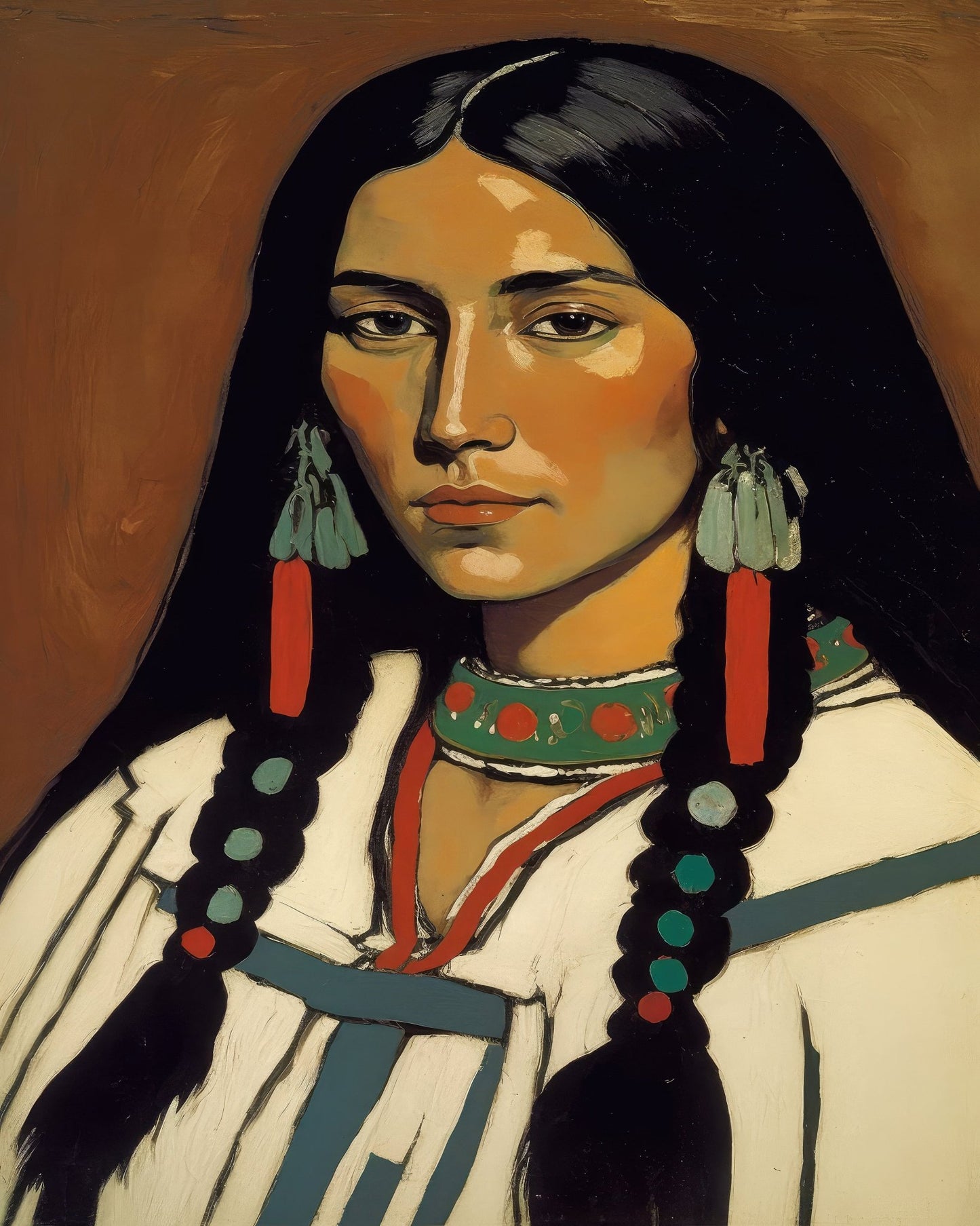 Tribal Portrait Calm