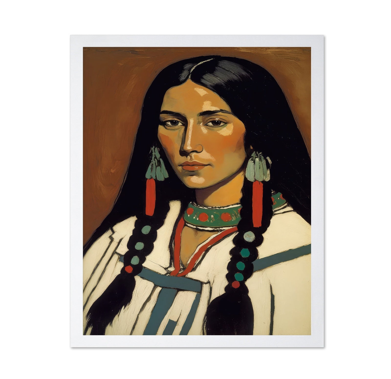 Tribal Portrait Calm