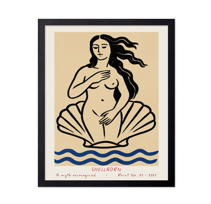 Sea Goddess Sketch
