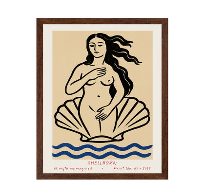 Sea Goddess Sketch