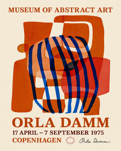 Abstract Museum Poster