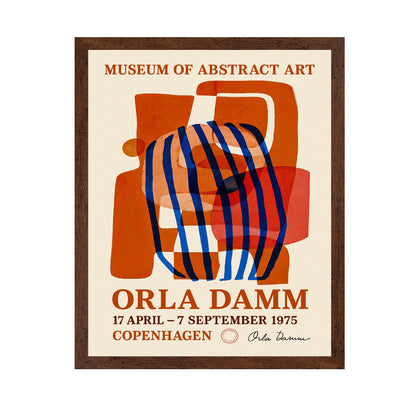 Abstract Museum Poster