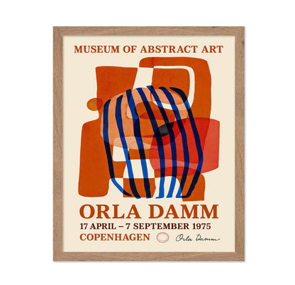 Abstract Museum Poster