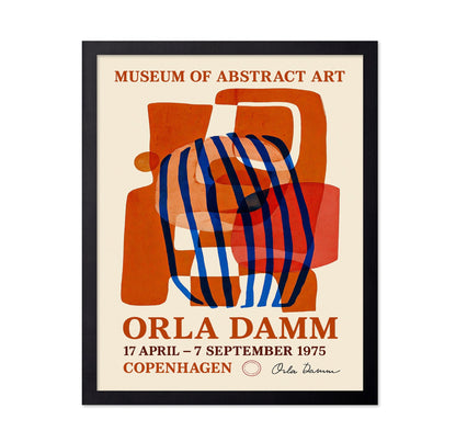 Abstract Museum Poster