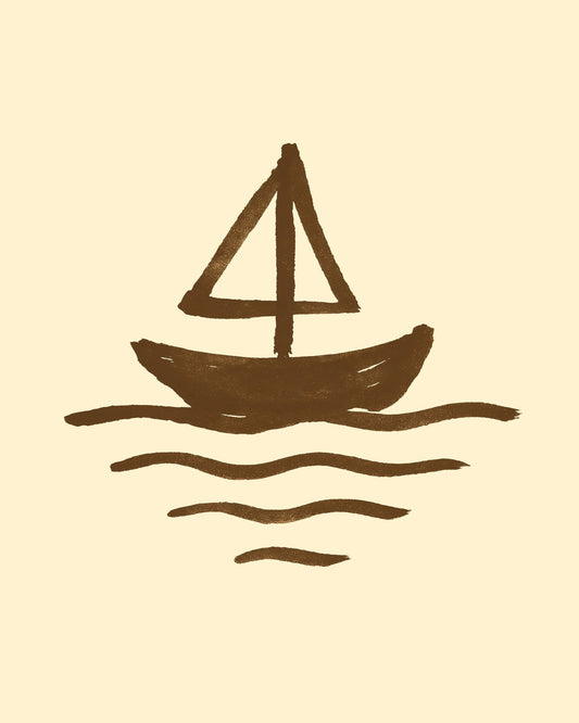 Minimal Sailboat No2