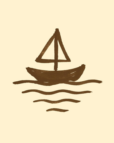 Minimal Sailboat No2