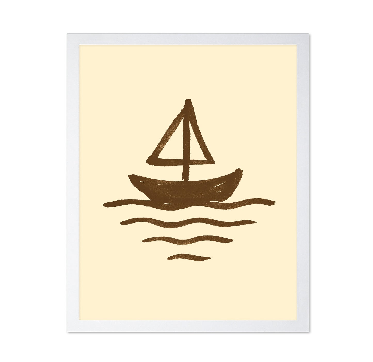 Minimal Sailboat No2