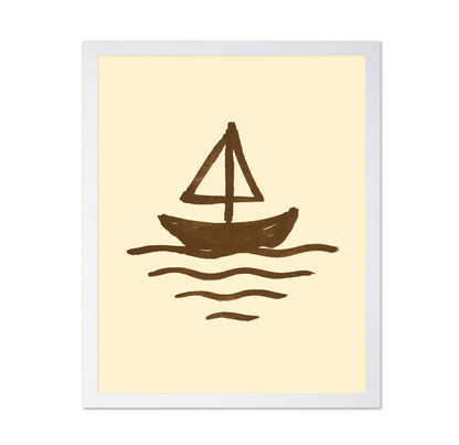 Minimal Sailboat No2
