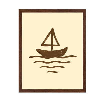 Minimal Sailboat No2