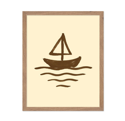 Minimal Sailboat No2