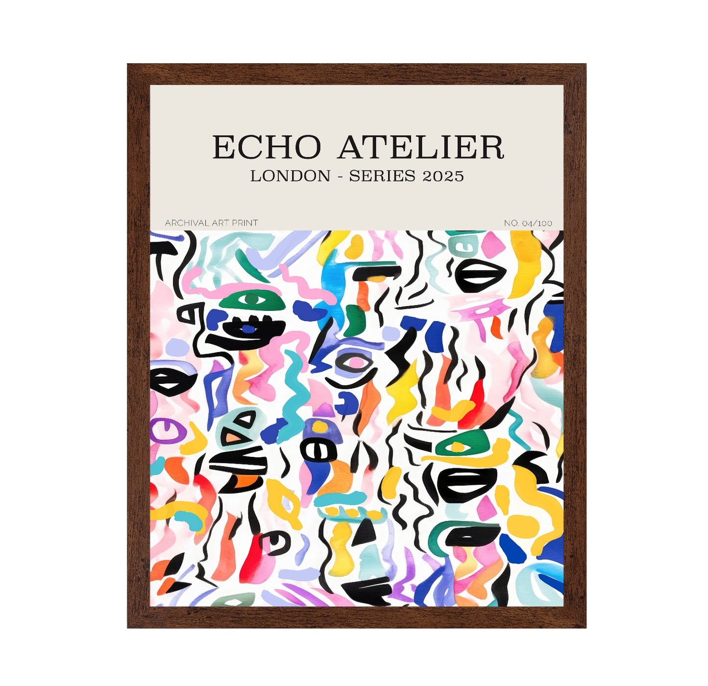 Abstract Faces Harmony No1