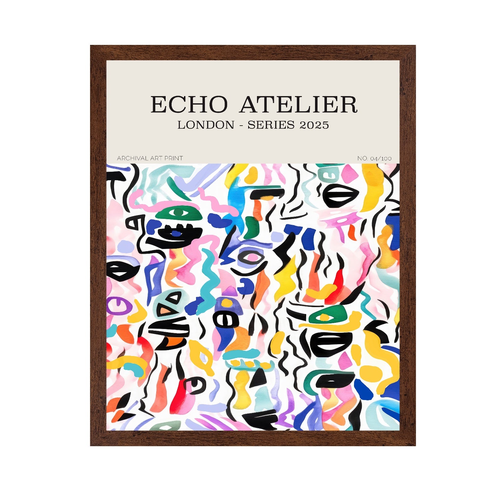 Abstract Faces Harmony No1