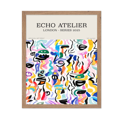 Abstract Faces Harmony No1