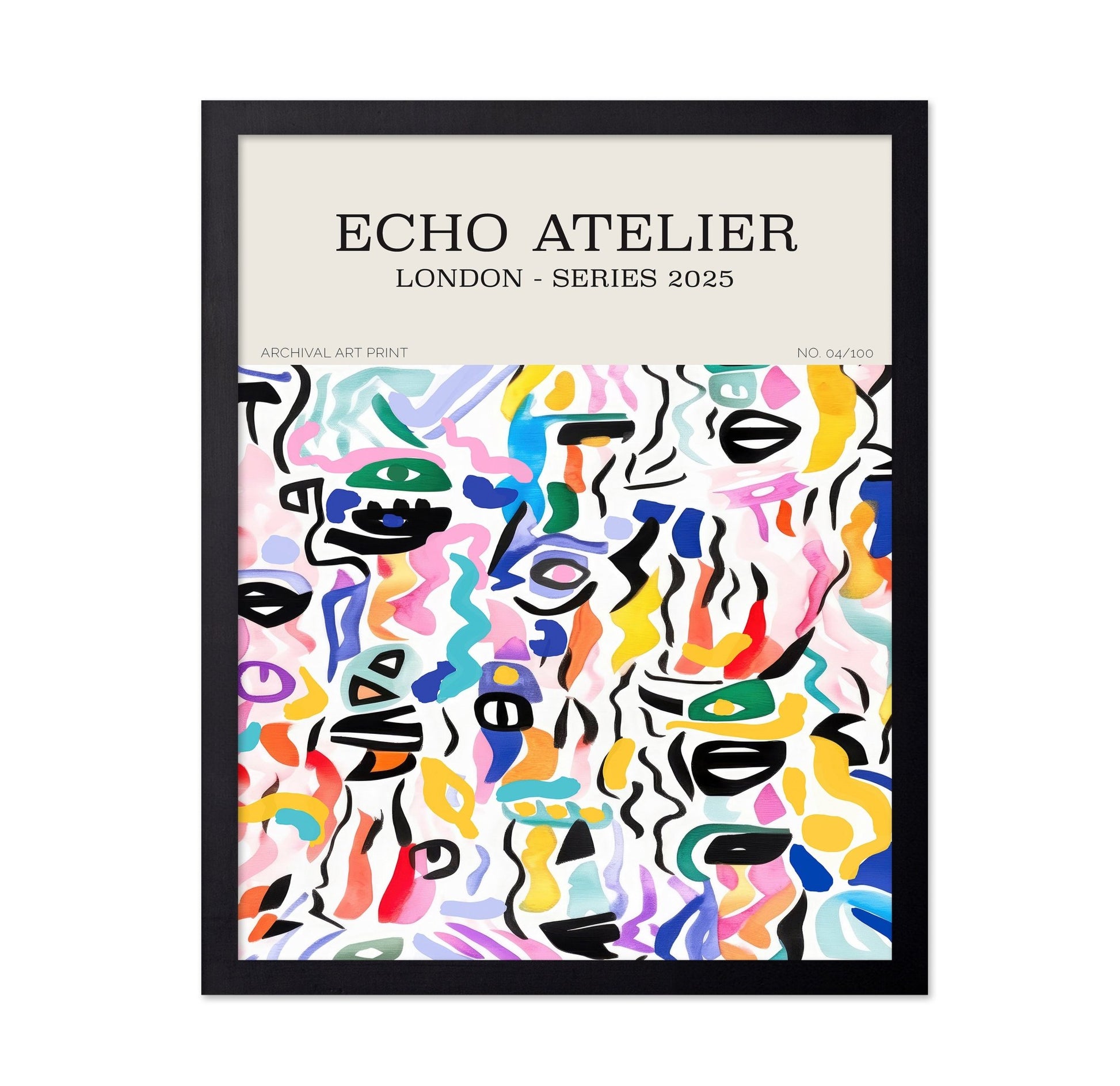 Abstract Faces Harmony No1