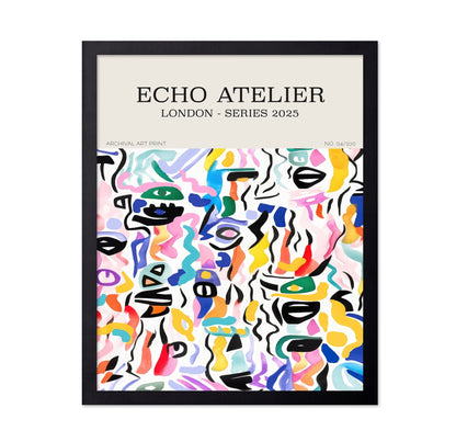 Abstract Faces Harmony No1