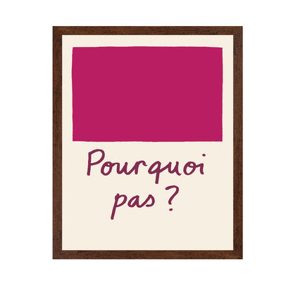 Pourquoi Pas