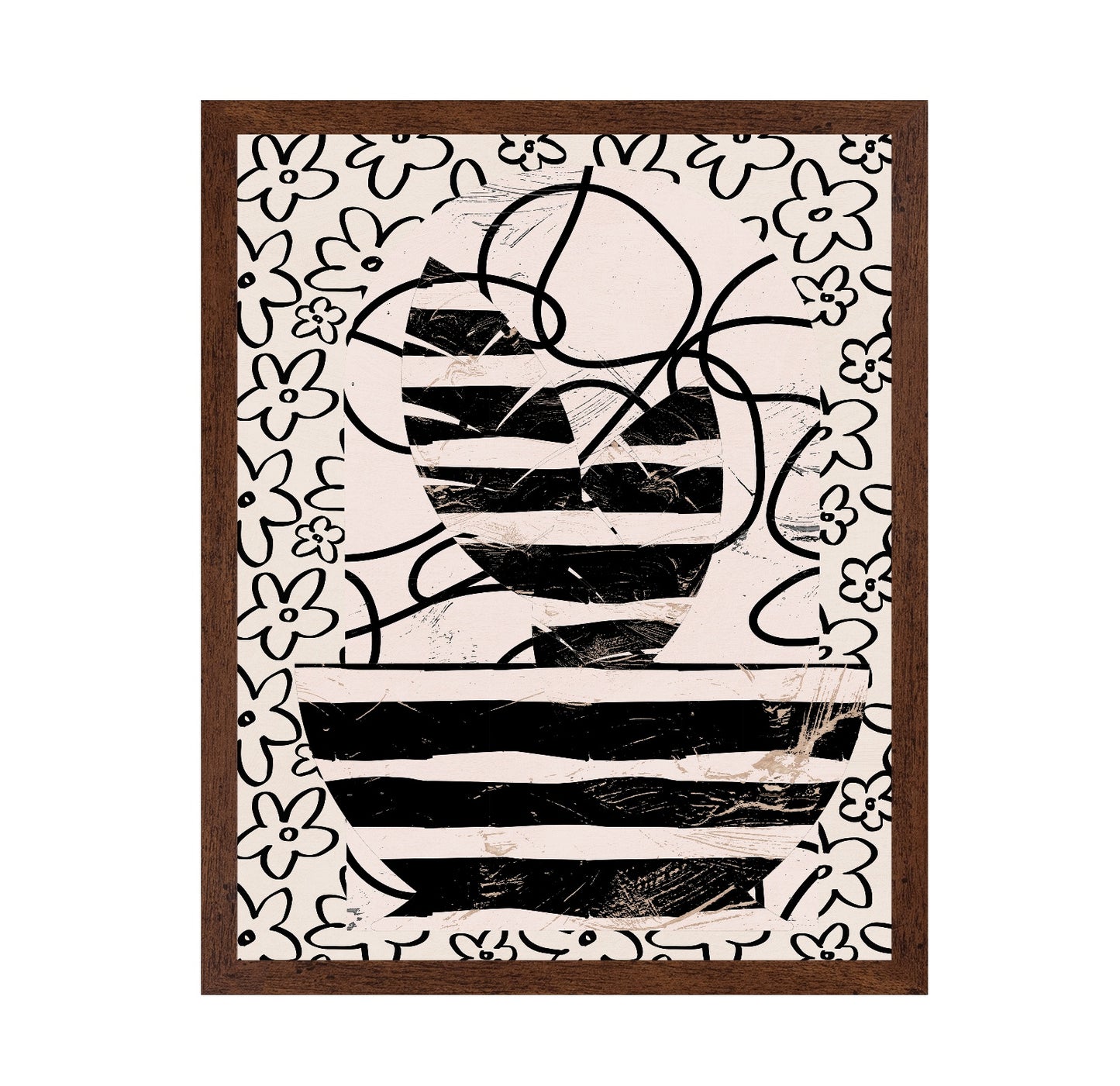 Striped Heart Bloom