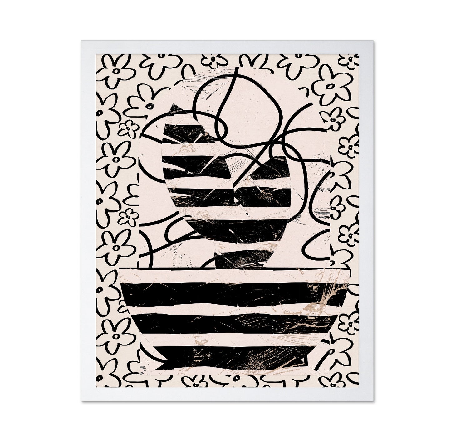 Striped Heart Bloom