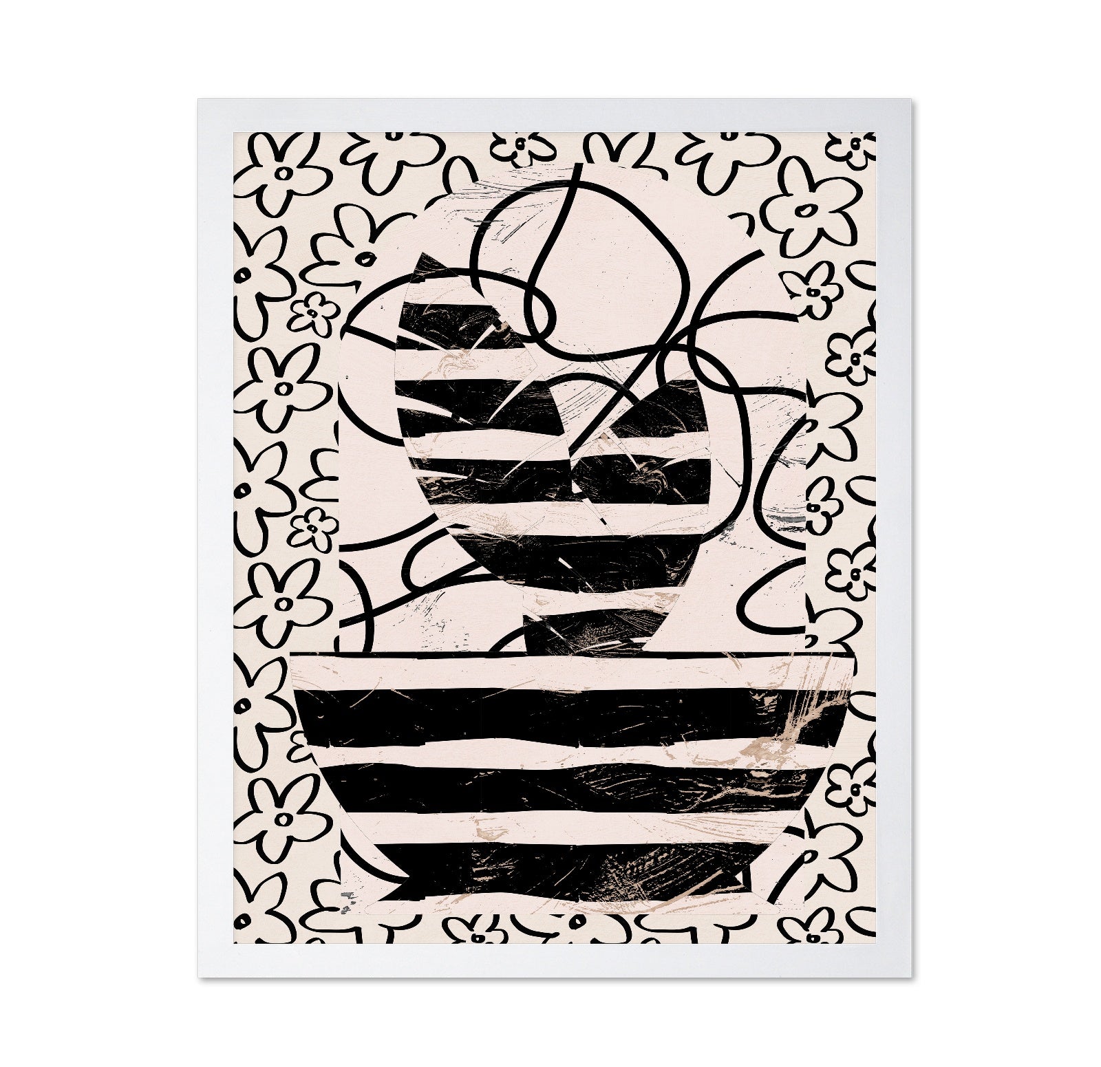 Striped Heart Bloom