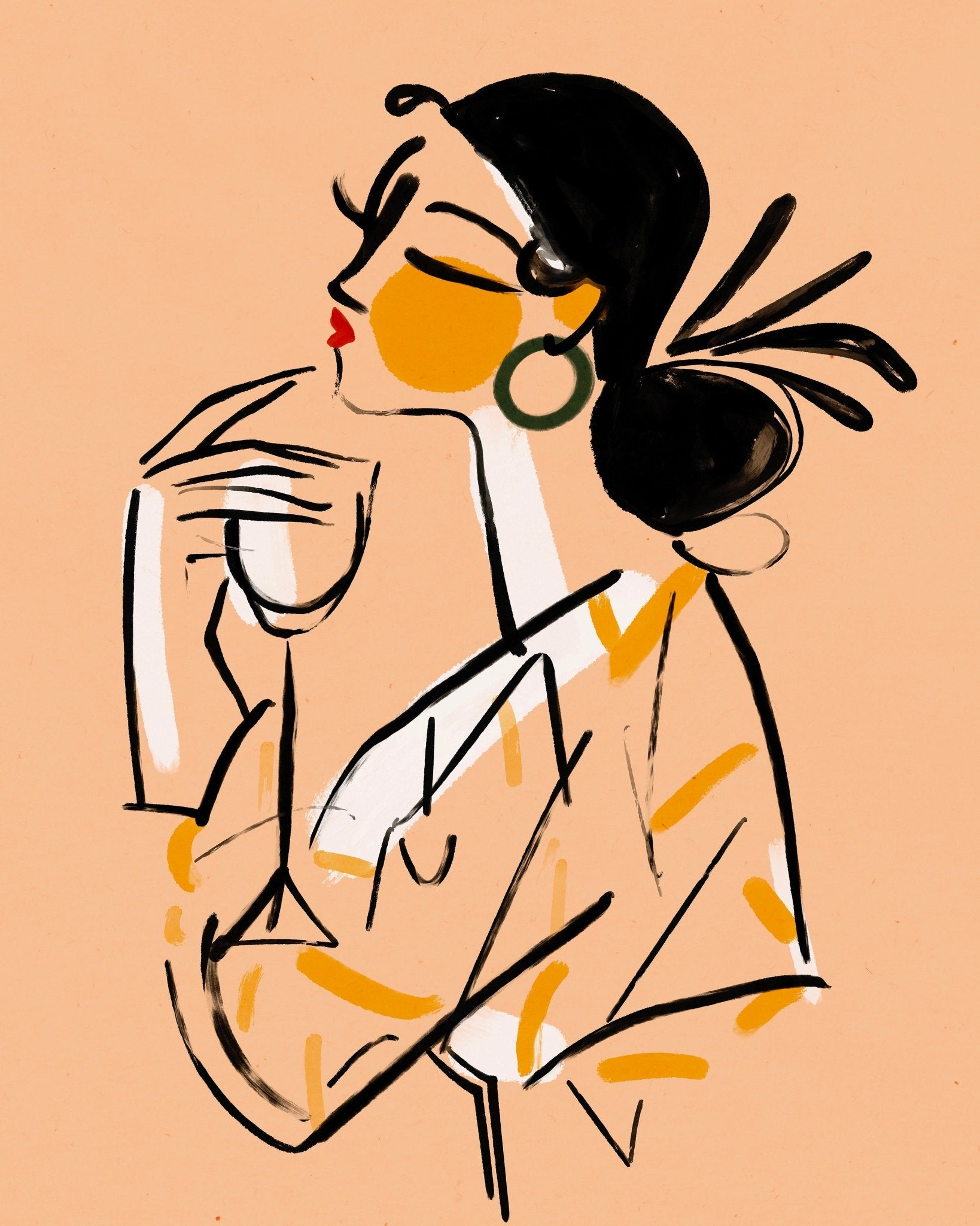 Chic Cocktail Moment