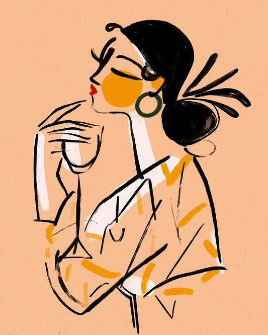 Chic Cocktail Moment