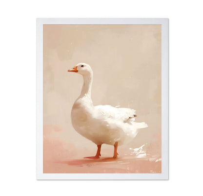 White Goose Portrait No2