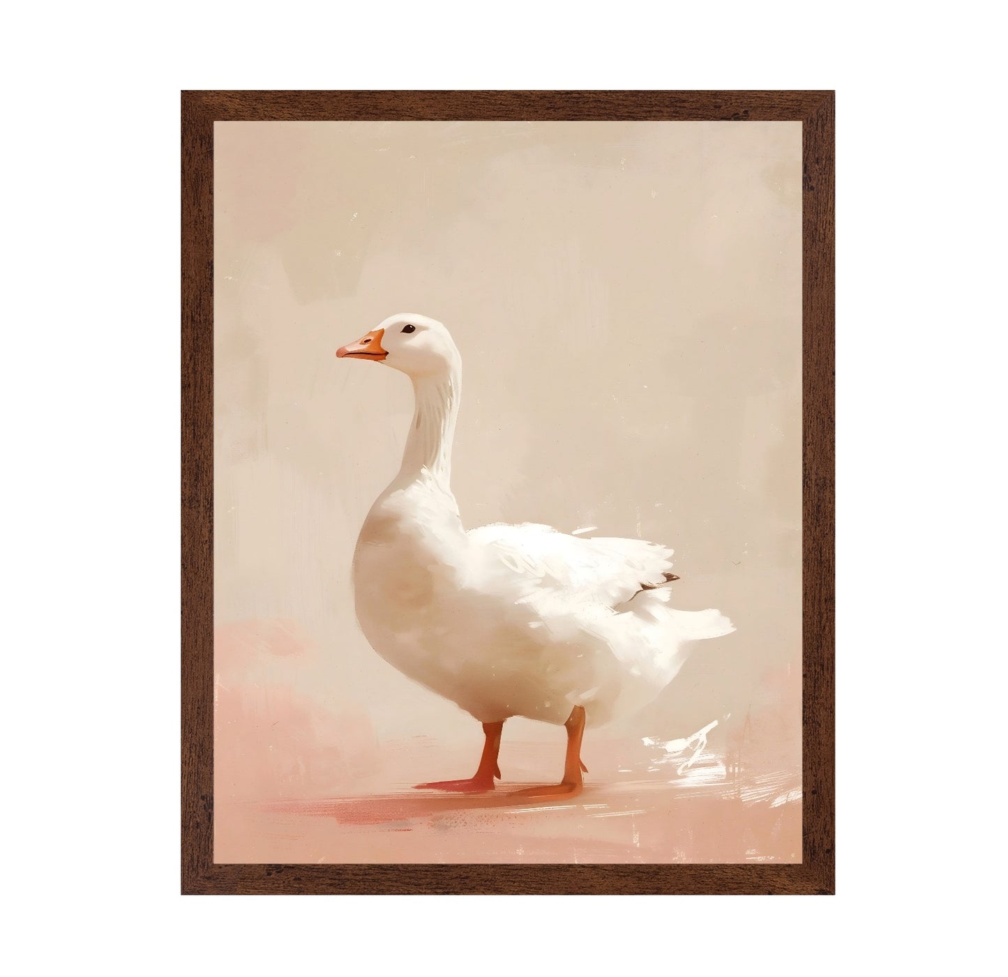 White Goose Portrait No2