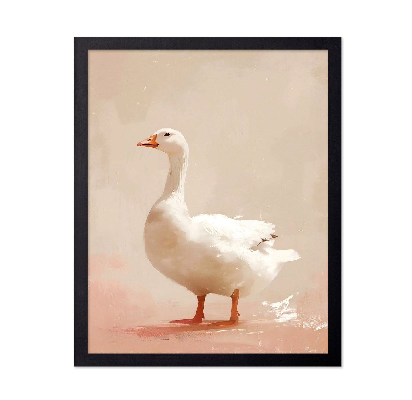 White Goose Portrait No2