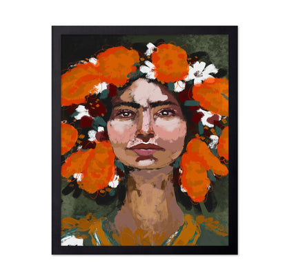 Floral Crown Portrait No2