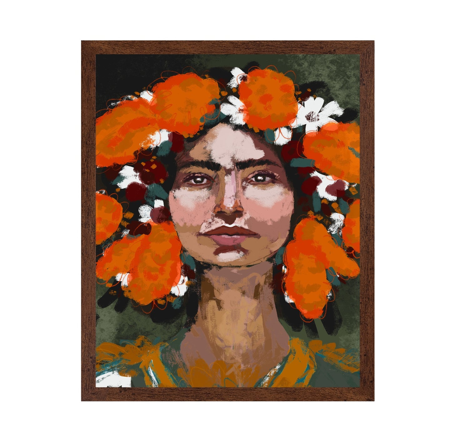 Floral Crown Portrait No2
