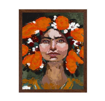 Floral Crown Portrait No2