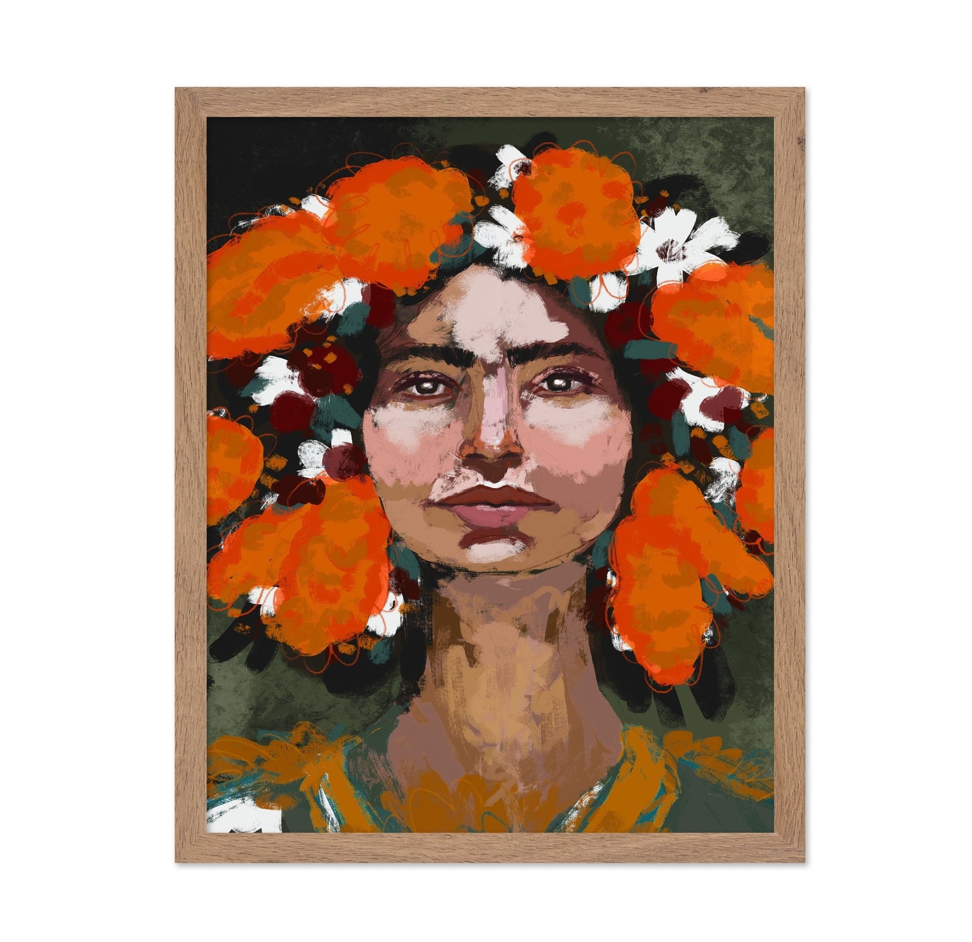 Floral Crown Portrait No2