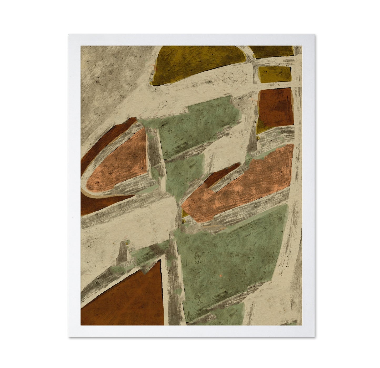 Earth Toned Abstraction