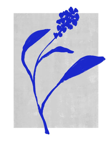 Blue Botanical Stem