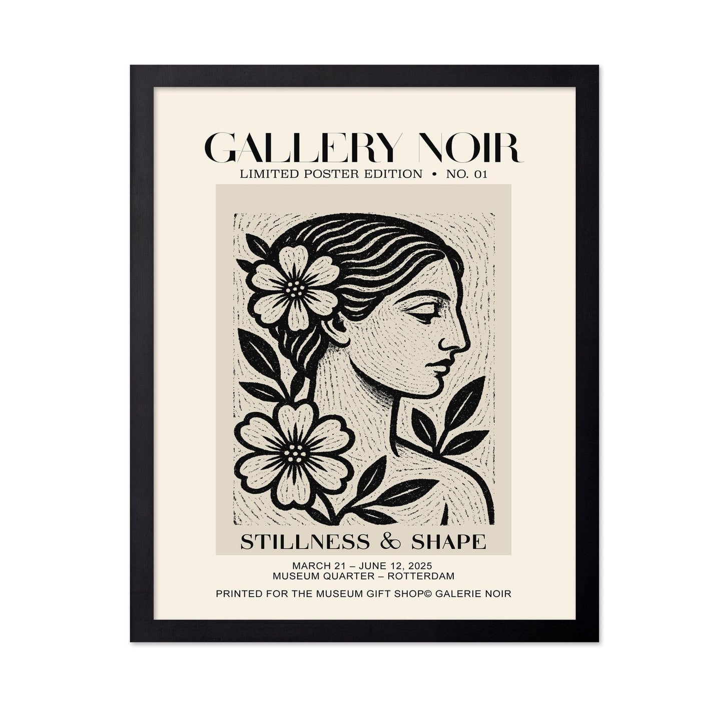 Stillness Floral Portrait