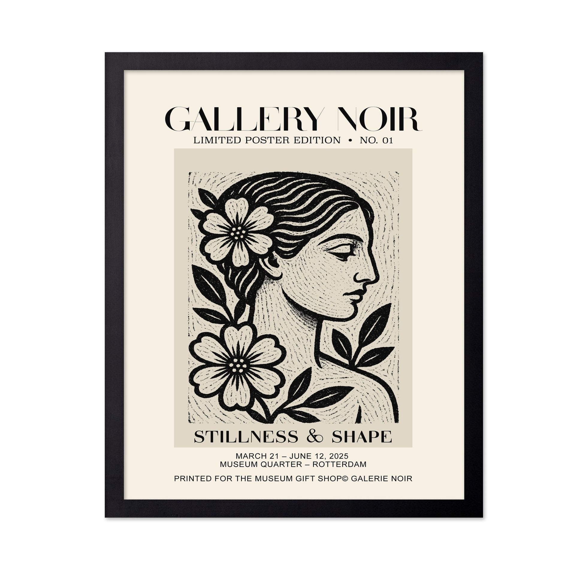 Stillness Floral Portrait