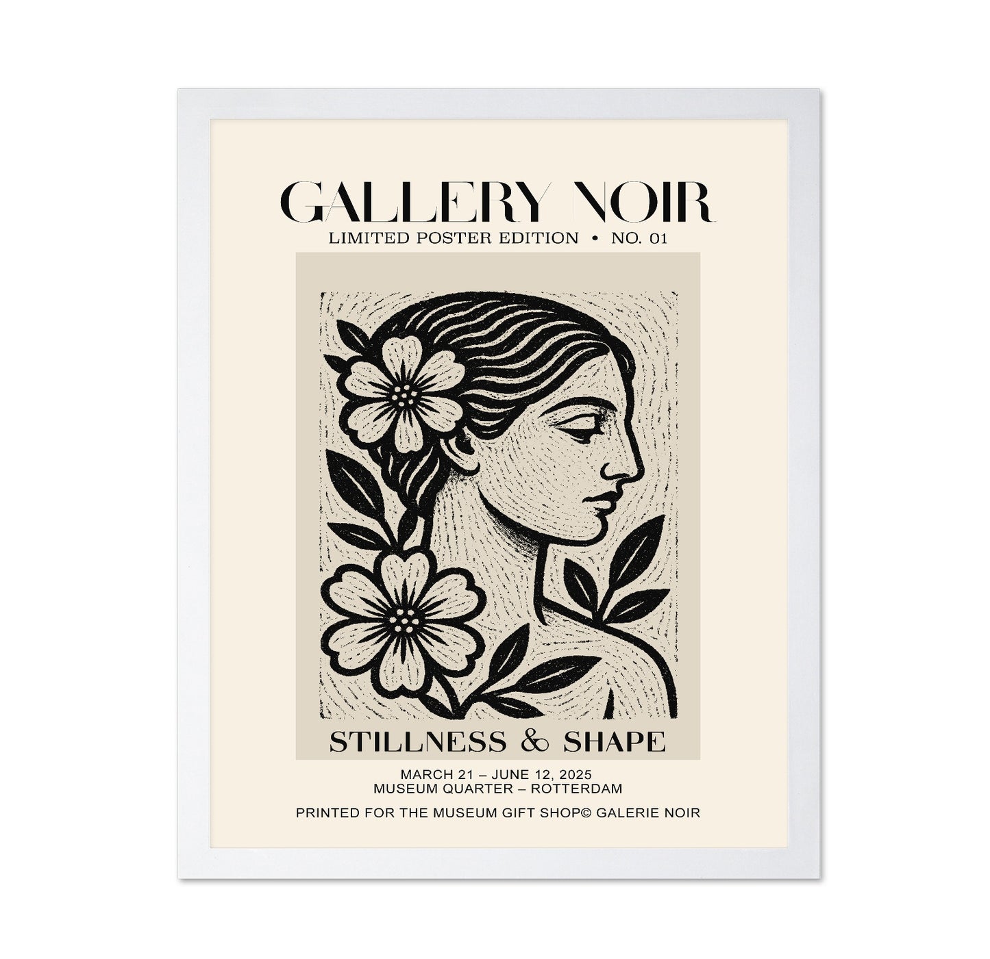 Stillness Floral Portrait