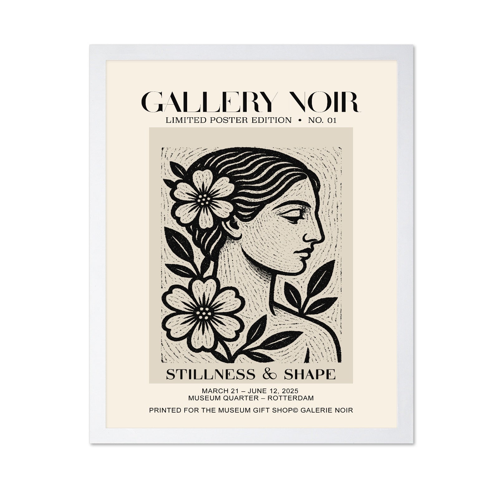 Stillness Floral Portrait