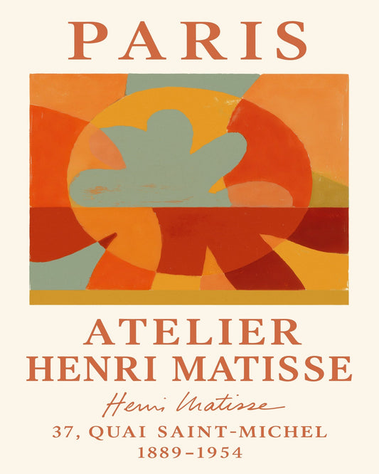 Paris Atelier Poster