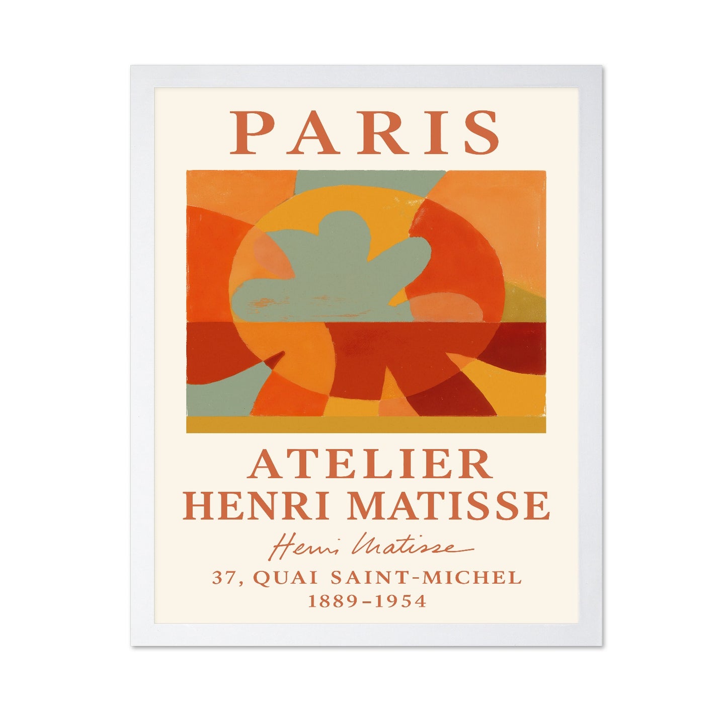 Paris Atelier Poster
